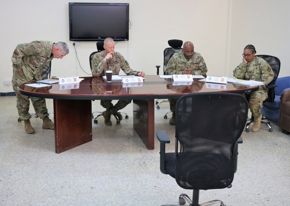 Task Force Cavalier February Soldier of the Month Event