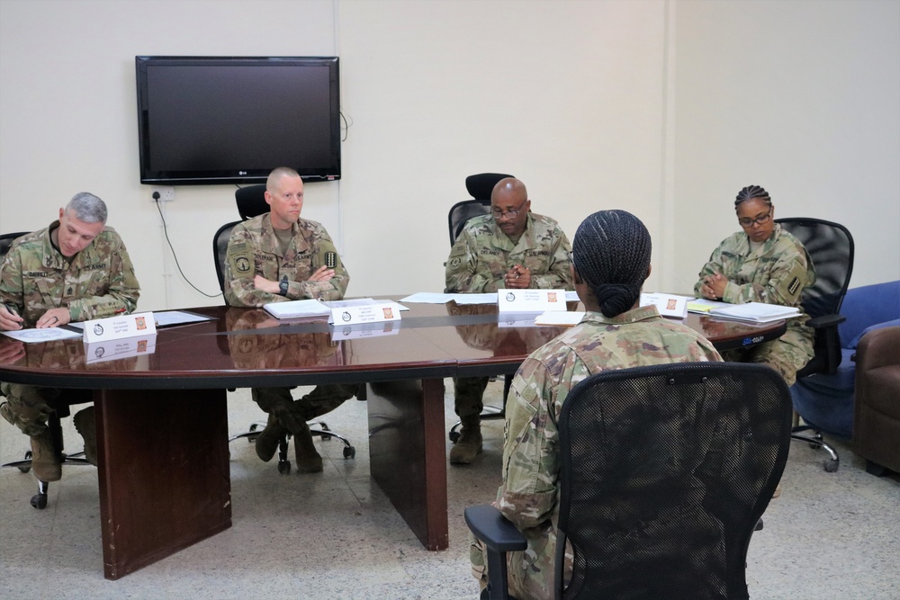 Task Force Cavalier February Soldier of the Month Event