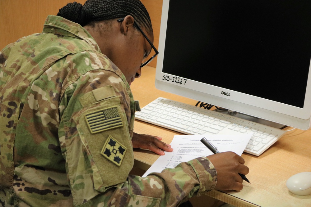 Task Force Cavalier February Soldier of the Month Event
