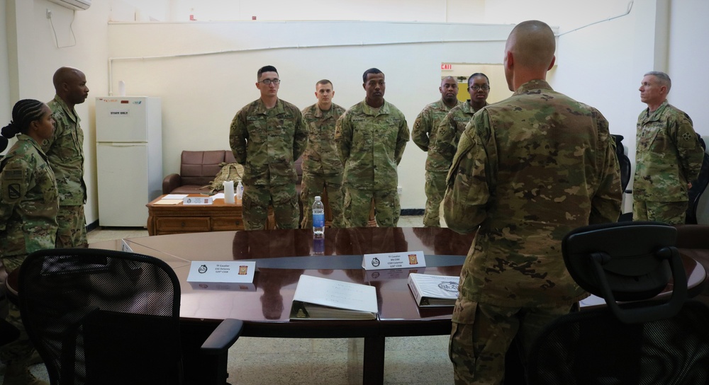 Task Force Cavalier February Soldier of the Month Event