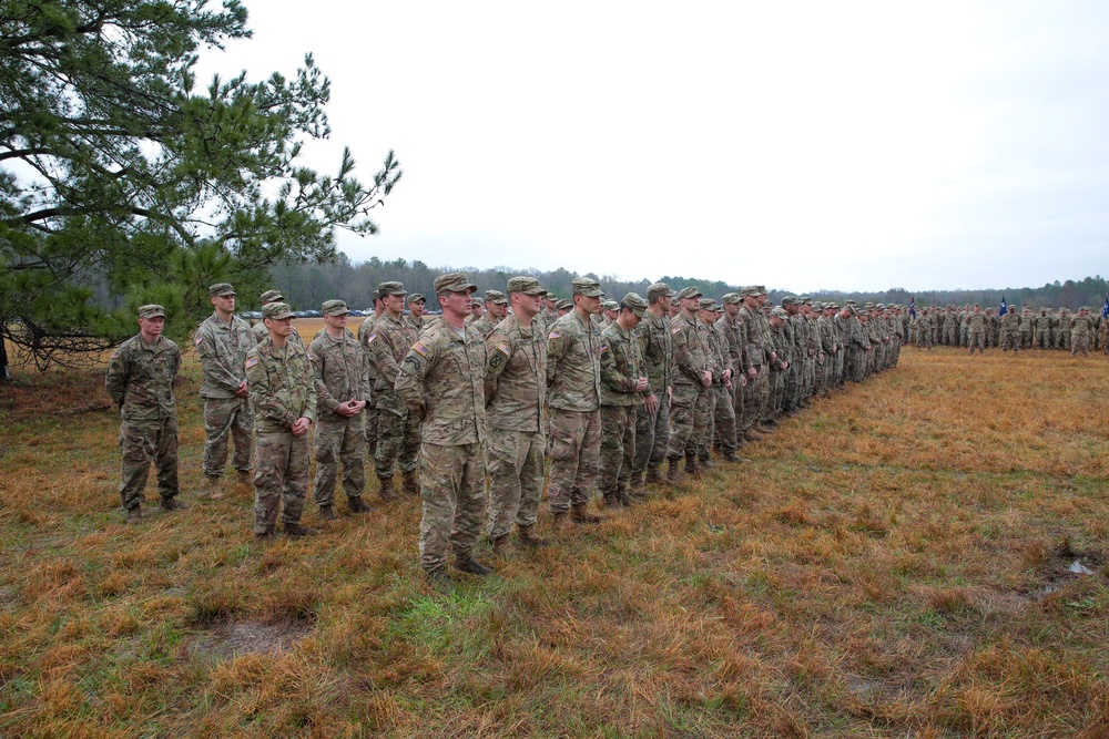 Expert Infantryman’s Badge Awards ceremony