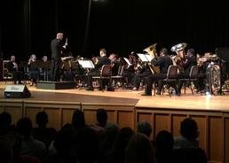 Navy Band, NRD San Antonio spread Navy Awareness at Texas Lutheran, Baylor Universities
