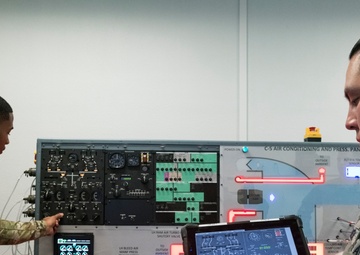 C-5M maintainers learn on upgraded legacy trainers