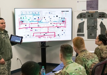 C-5M maintainers learn on upgraded legacy trainers