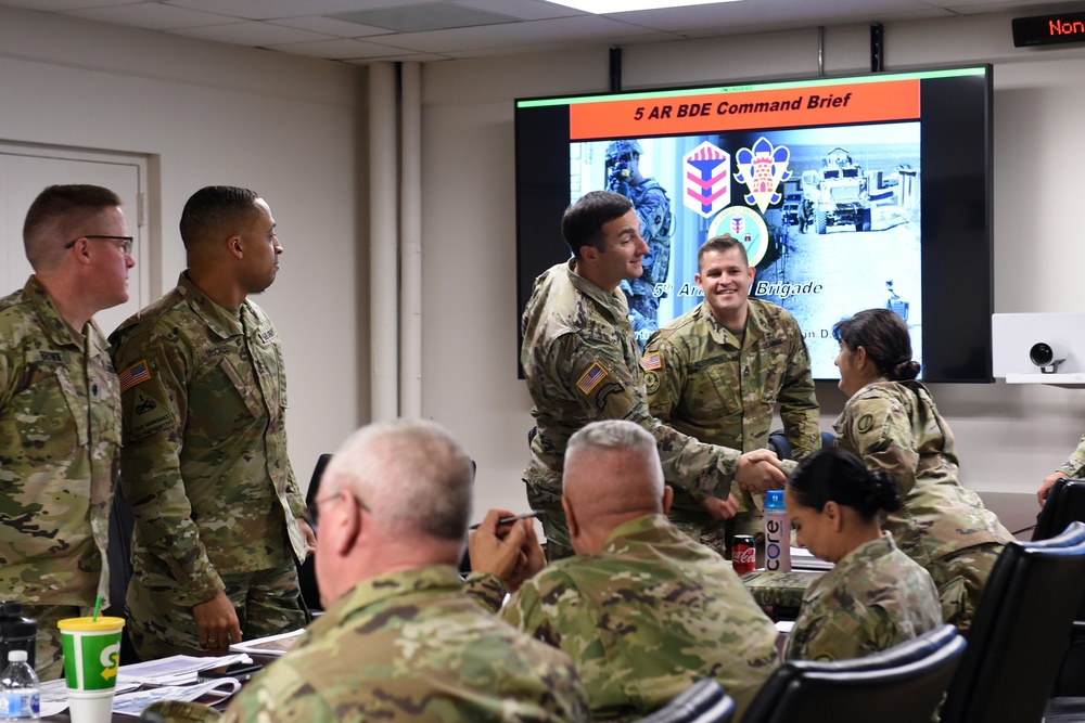 Army Reserve Commander visits troops to discuss way ahead for the command