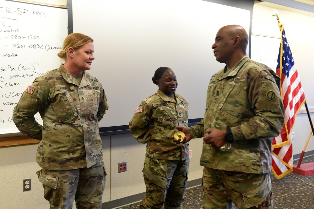 Army Reserve Commander visits troops to discuss way ahead for the command