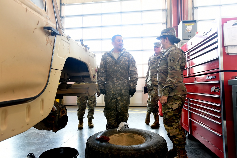 Army Reserve Commander visits troops to discuss way ahead for the command