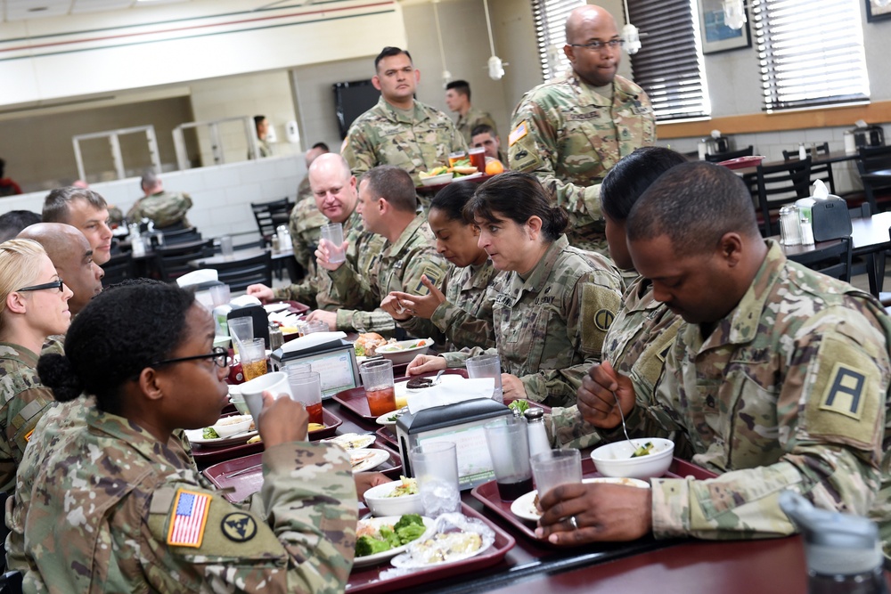 Army Reserve Commander visits troops to discuss way ahead for the command