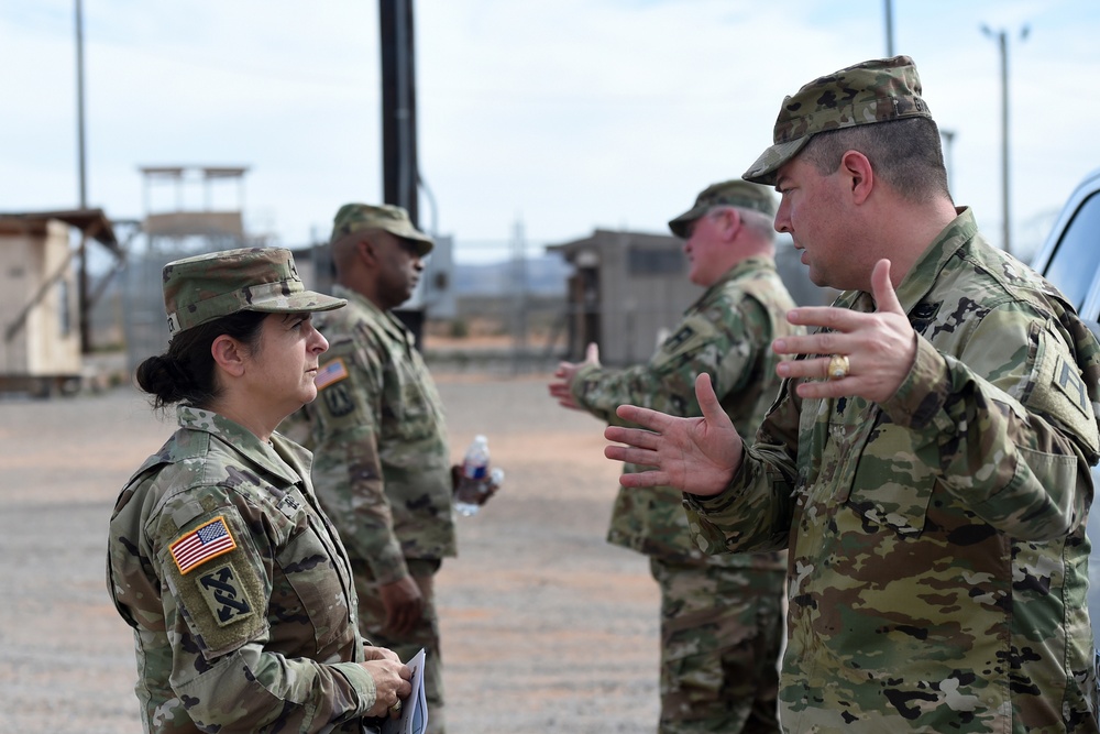 Army Reserve Commander visits troops to discuss way ahead for the command