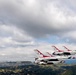 Thunderbirds flyover Captain Marvel premiere