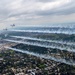 Thunderbirds flyover Captain Marvel premiere