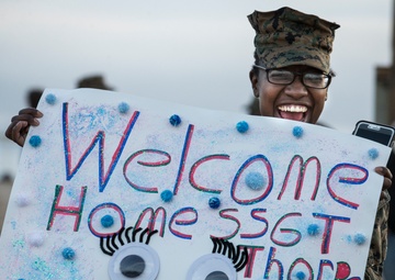 13th MEU Command Element returns home