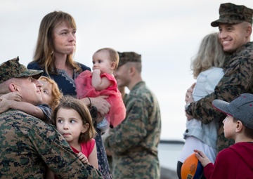 13th MEU Command Element returns home