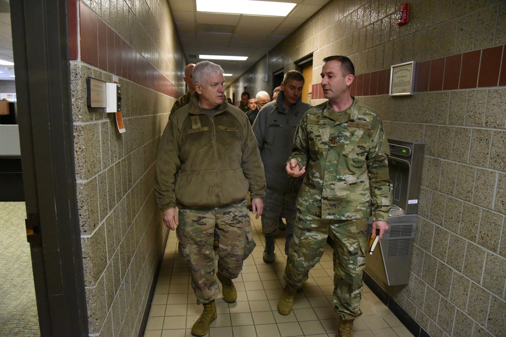 Lt. Gen Rice visits 119th Wing