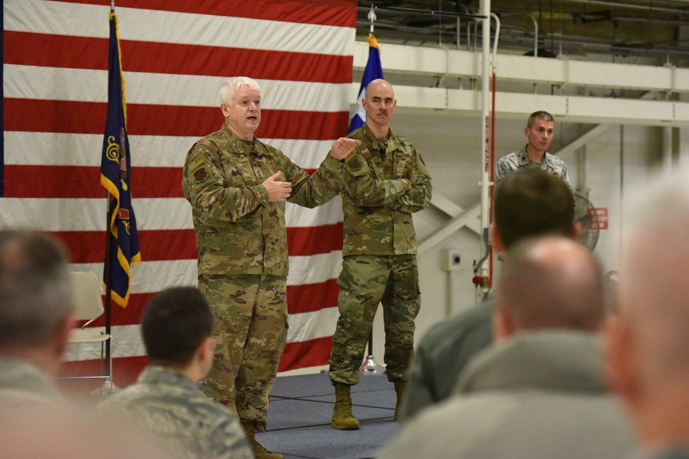 Lt. Gen. Rice visits 119th Wing in Fargo