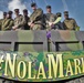 Marines Celebrate Mardi Gras