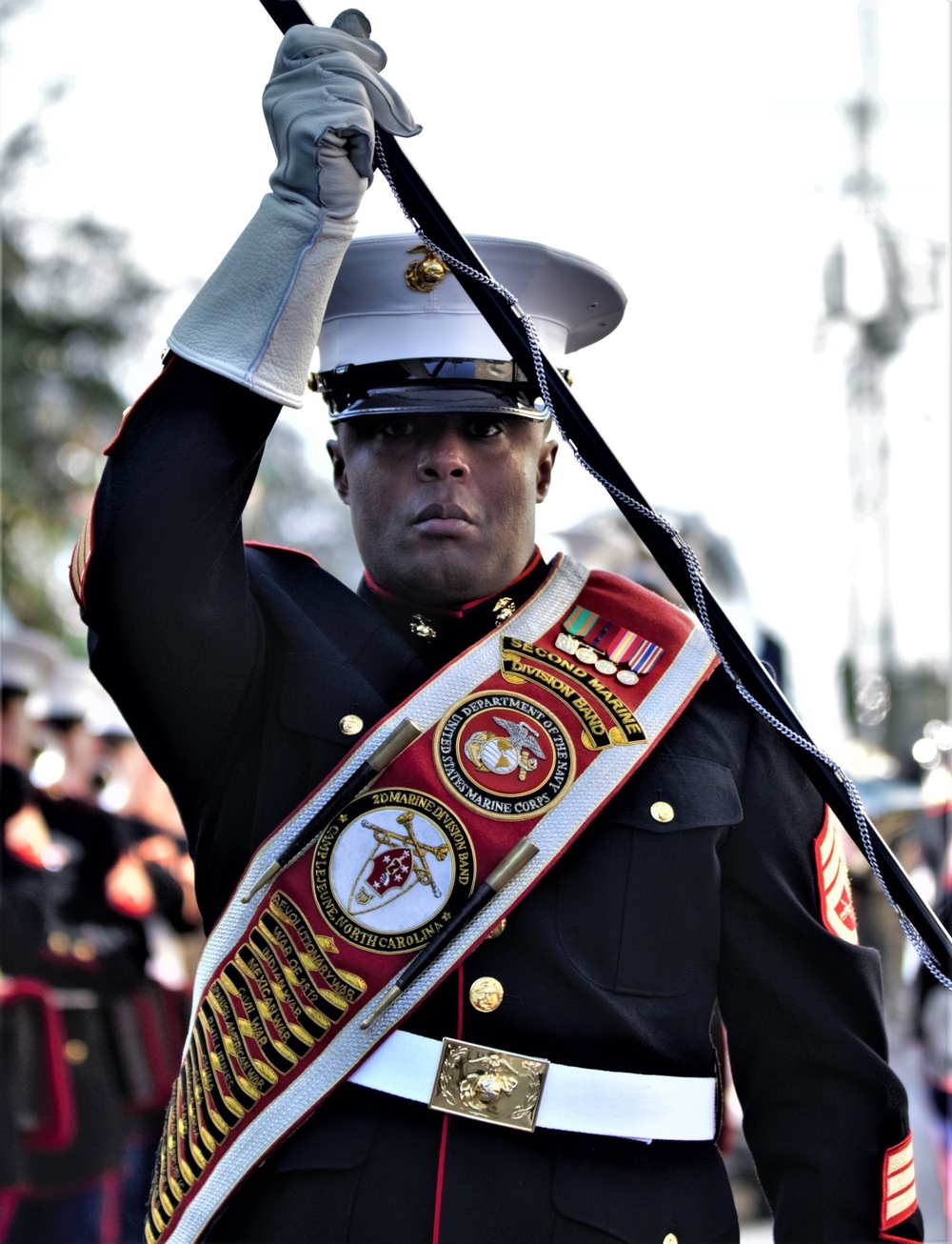 Marines Celebrate Mardi Gras