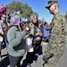 Marines participate in Mardi Gras 2019