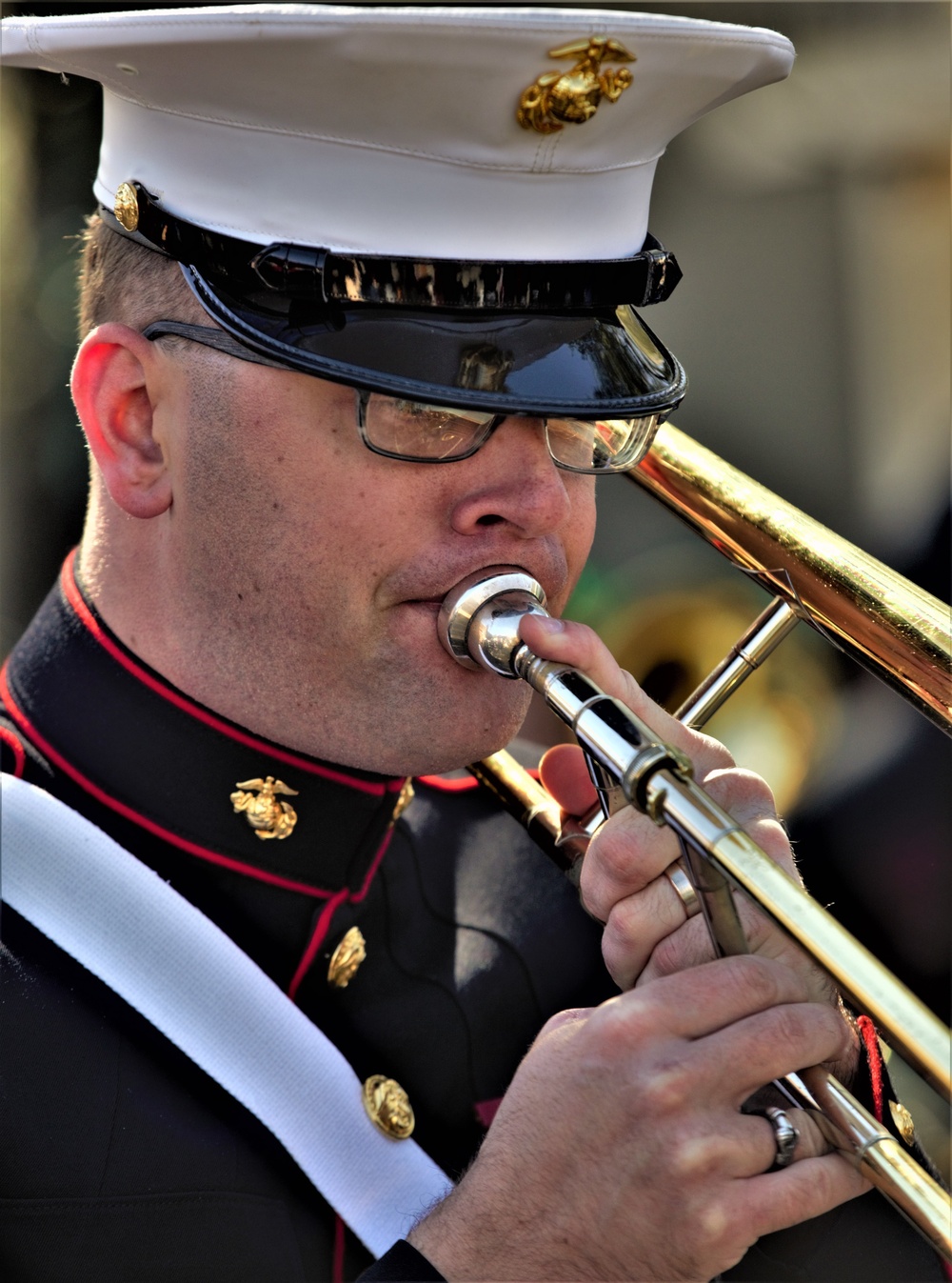 Marines Celebrate Mardi Gras