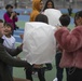 US service members volunteer in lantern festival