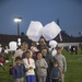 US service members volunteer in lantern festival
