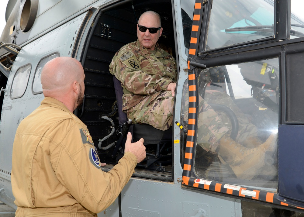 CJTF-HOA deputy commanding general visits French AFB 188
