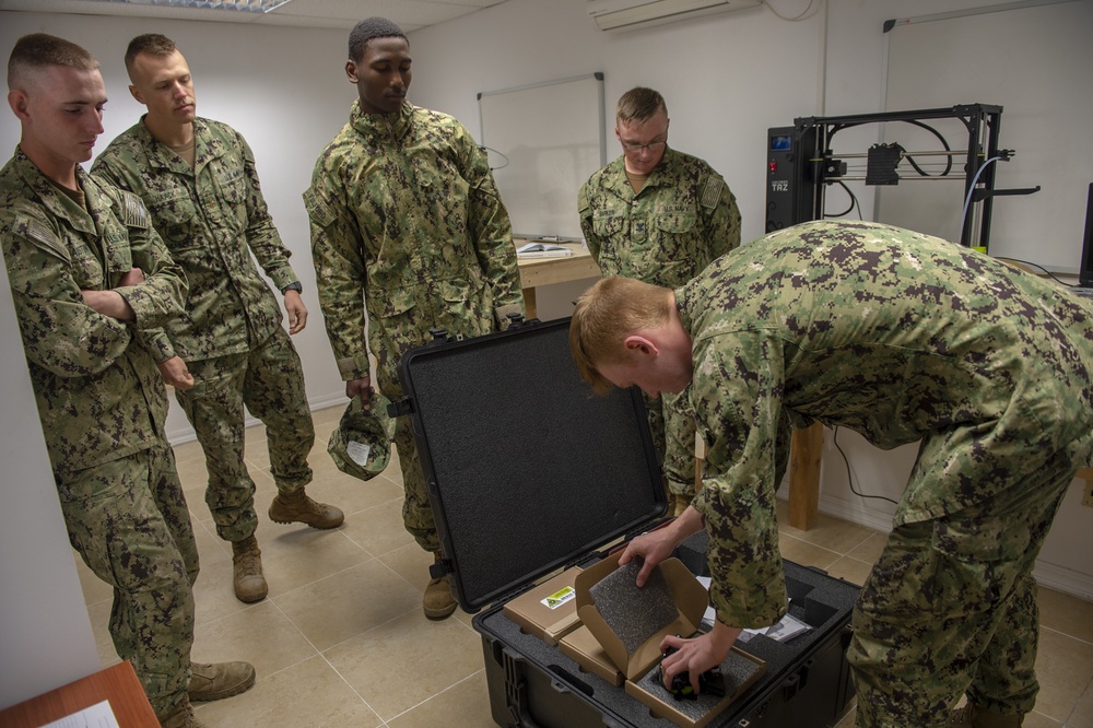 NMCB 133 Conducts 3-D Printer Training