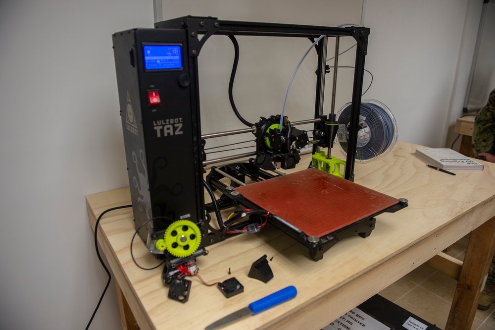 NMCB 133 Conducts 3-D Printer Training