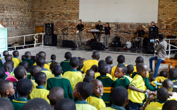 USAFE Band visits HVP Nyanza