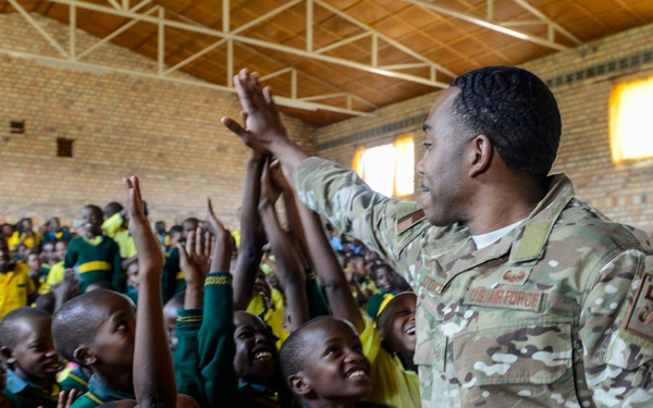 USAFE Band visits HVP Nyanza