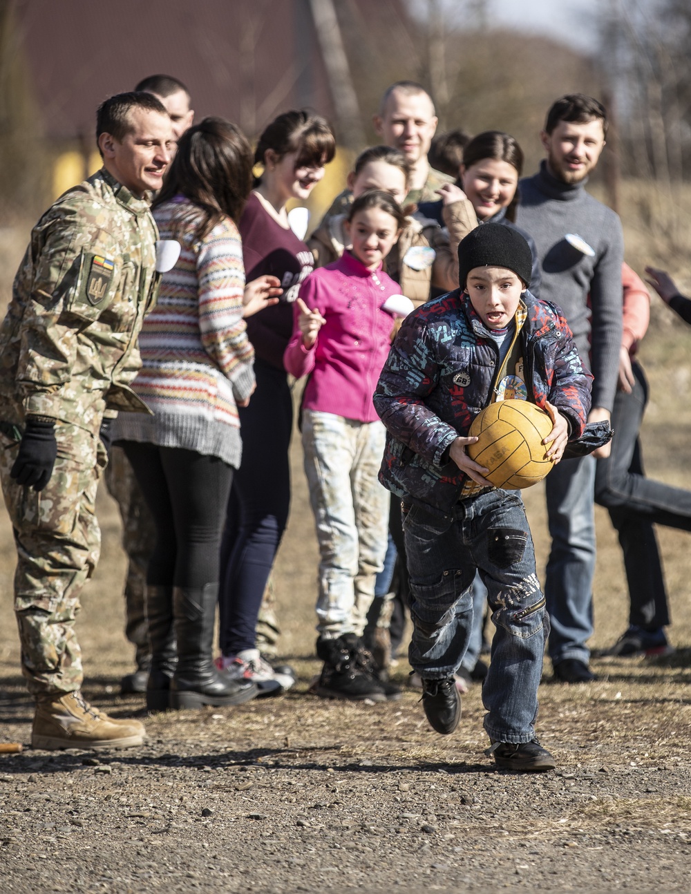 Tennessee Guardsmen visit local Ukrainian orphanage for children with special needs