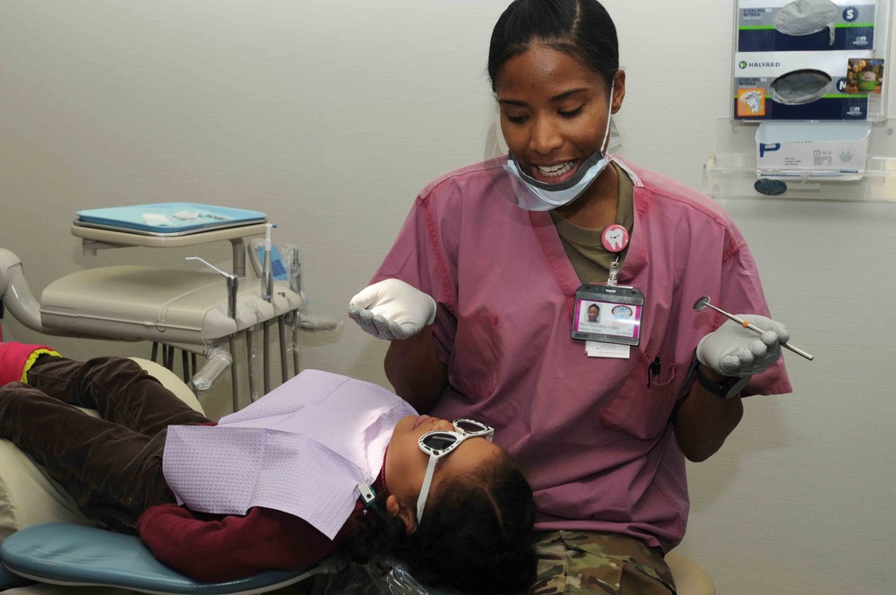 Pediatric dentist is Army 'brat' at heart