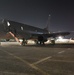 P-8A AIRCRAFT AT NIGHT