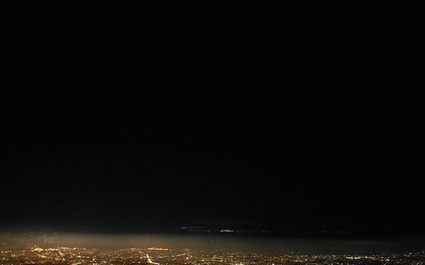 VIEW OF CLARK CITY AT NIGHT