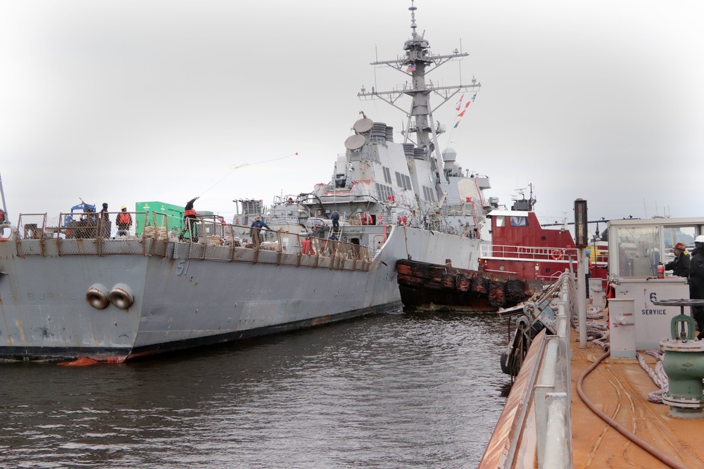 USS Arleigh Burke (DDG 51) Dry-Docking