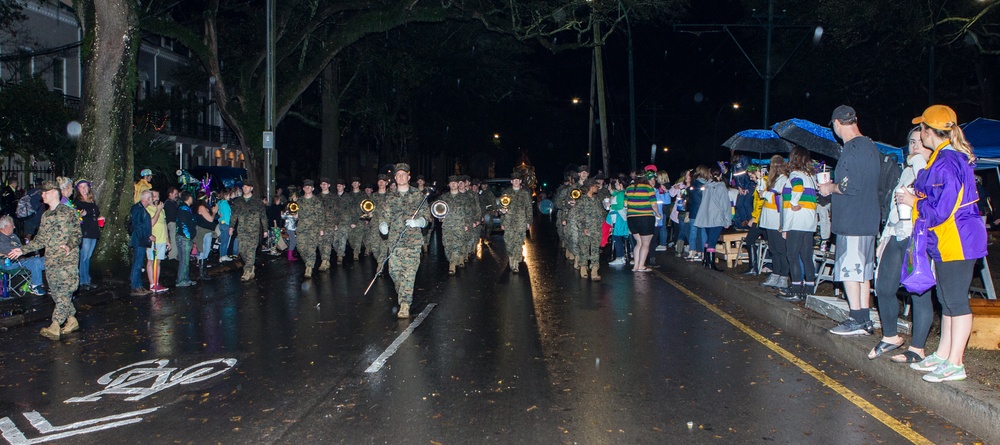 2nd MAW Band Mardi Gras Parade