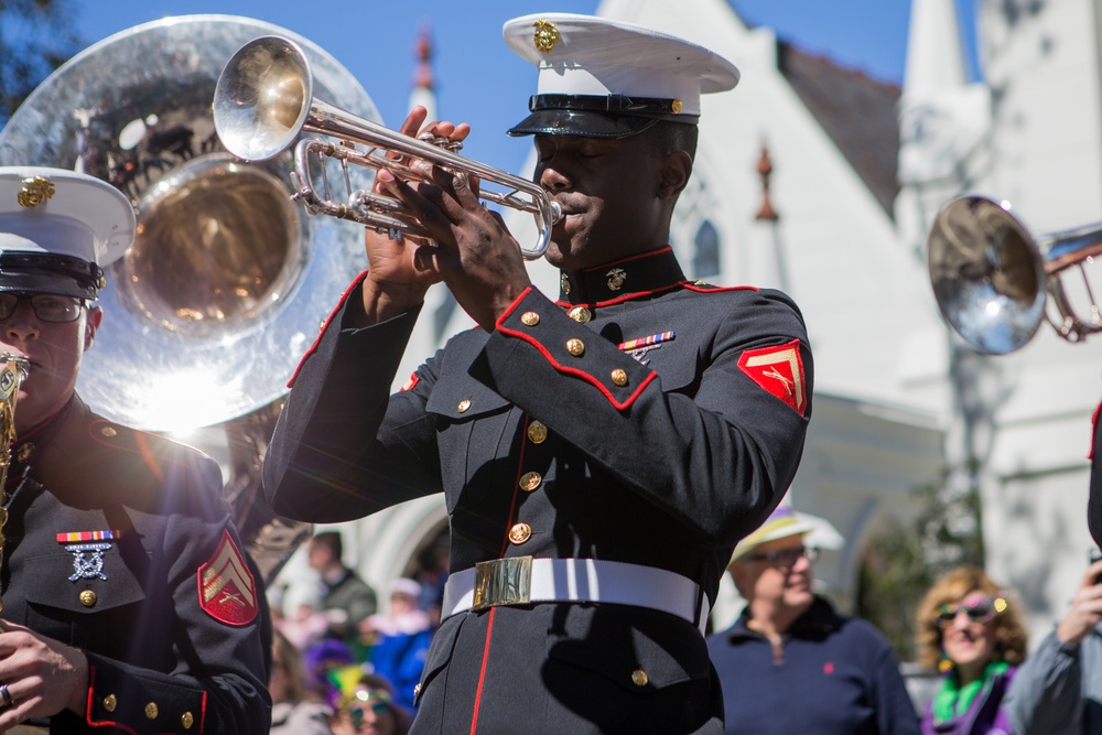 2nd MAW Band Mardi Gras Parade