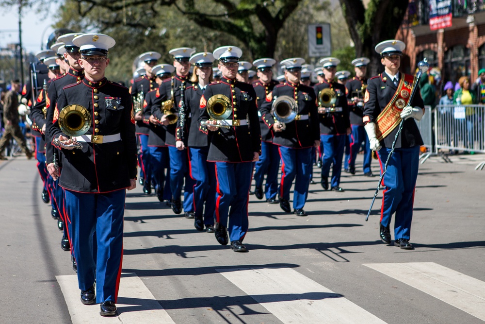 2nd MAW Band Mardi Gras Parade