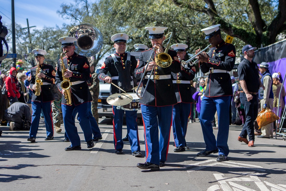2nd MAW Band Mardi Gras Parade