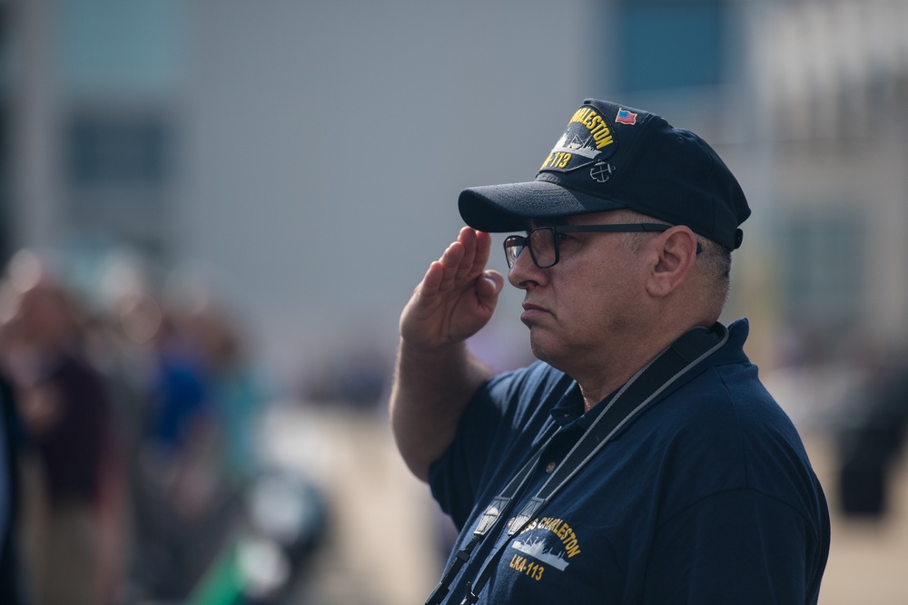 City of Charleston honored by hosting commissioning of USS Charleston