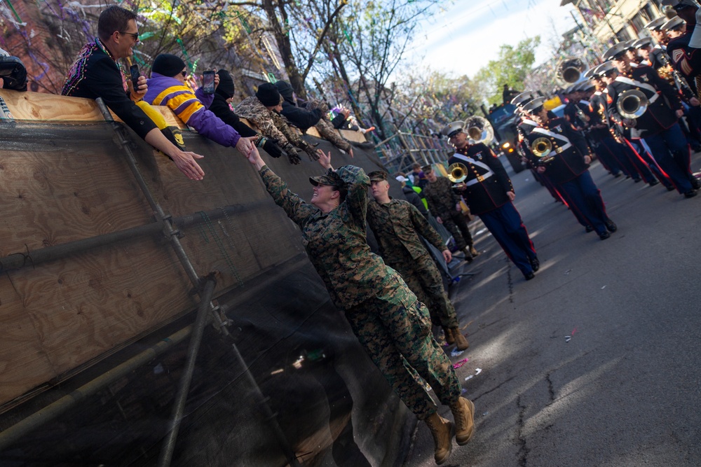 MARFORRES Participates in Mardi Gras 2019