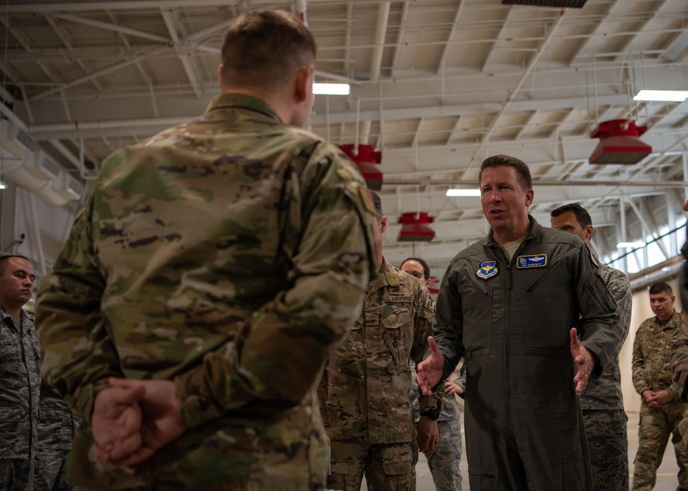 Maj. Gen. Patrick Doherty visits Luke AFB