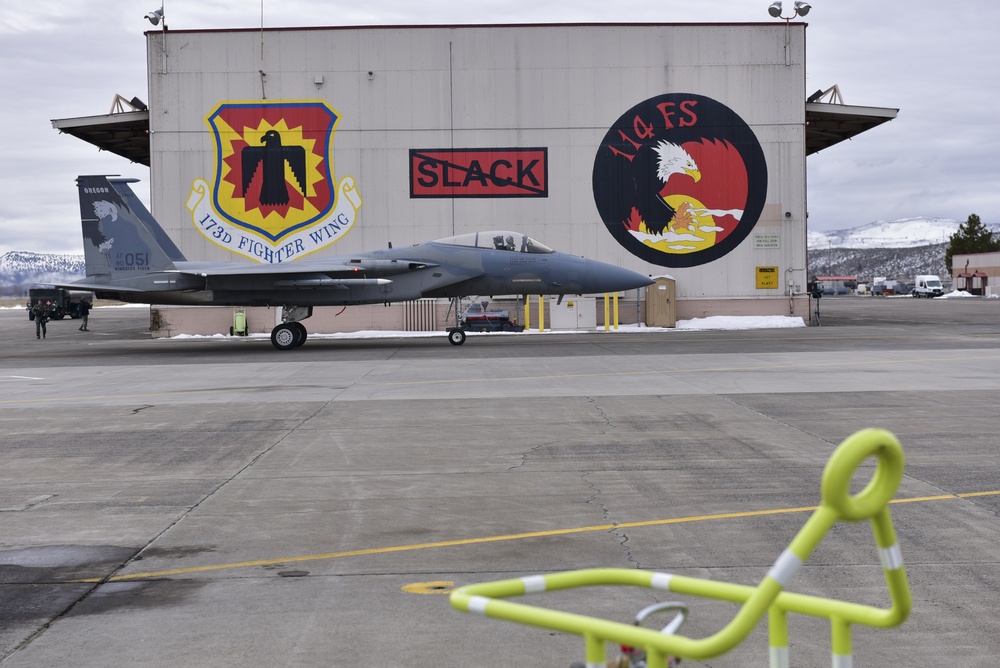 Lt. Col. Eric Haas fini flight