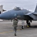 Lt. Col. Eric Haas fini flight