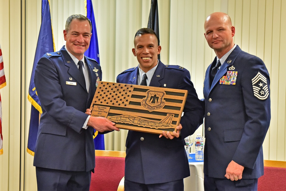 173rd Fighter Wing hosts its first awards banquet