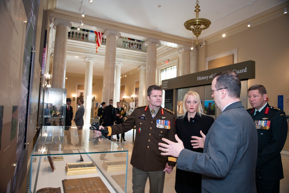 Commander of Canadian Joint Operations Command Lt. Gen. M.N. (Mike) Rouleau Participates in a Public Wreath-Laying Ceremony at the Tomb of the Unknown Soldier