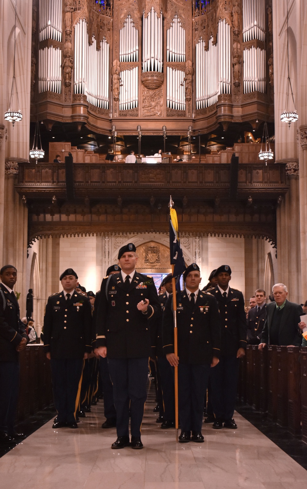 69th Infantry marches in St. Patrick's Day Parade