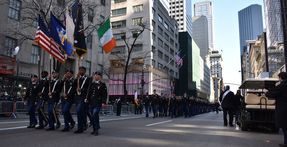 69th Infantry marches in St. Patrick's Day Parade