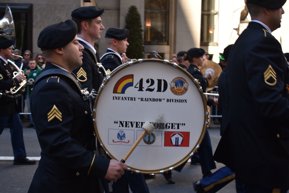 69th Infantry marches in St. Patrick's Day Parade