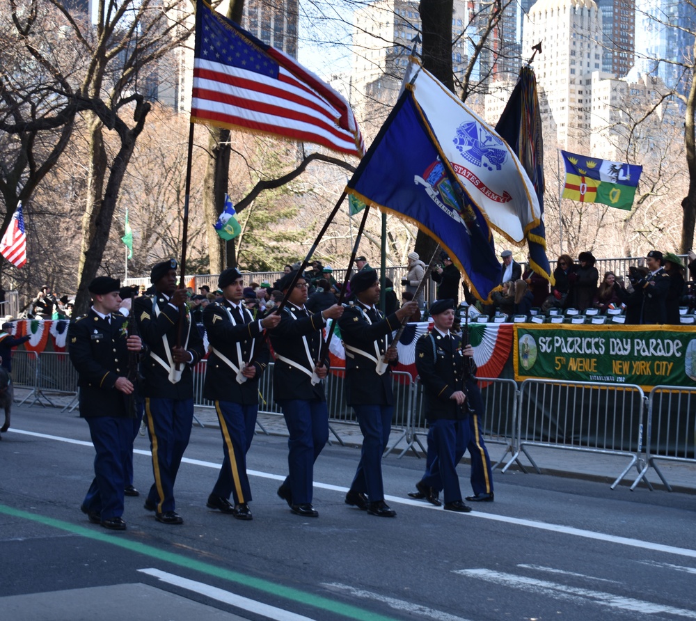 69th Infantry marches in St. Patrick's Day Parade